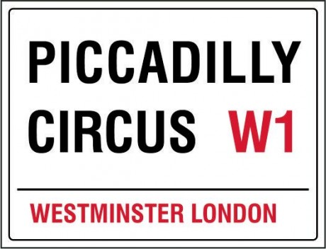 Piccadilly cirus westminster London