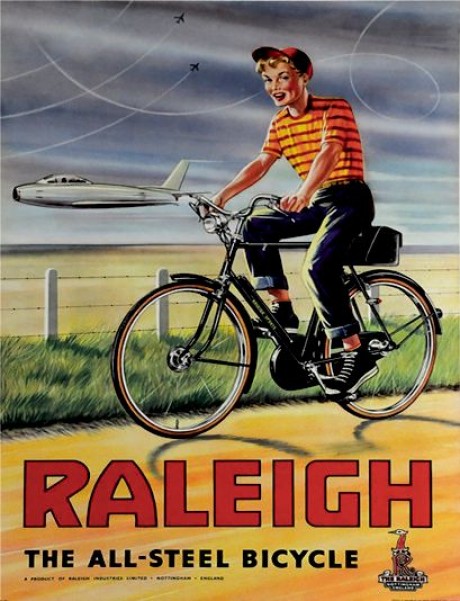 Raleigh the all steel bicycle