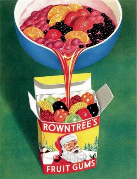 Rowntree's fruit gums santa