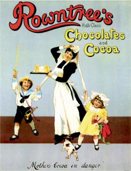Rowntree's high class chocolates and cocoa