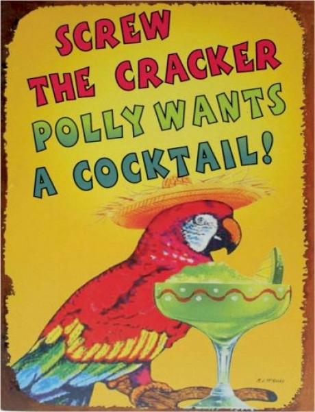 screw the cracker polly wants a cocktail