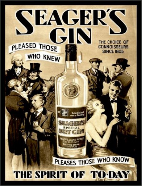 Seager's gin spirit of today