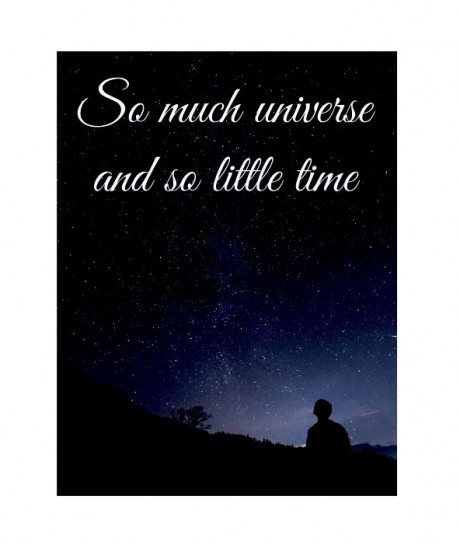 So much universe and so little time