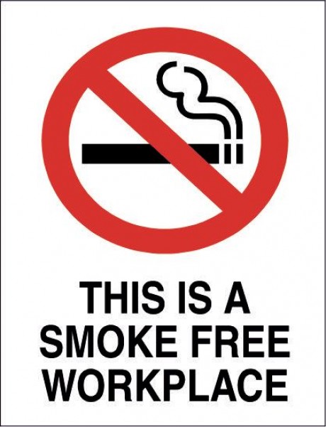 This is a smoke free workplace
