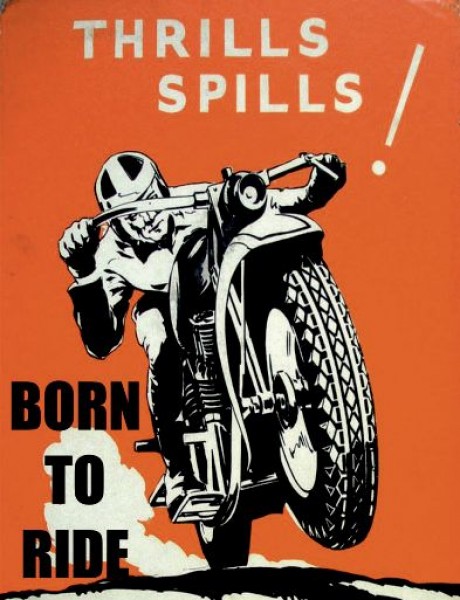 Thrills spills born to ride