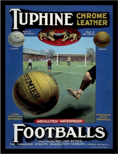 Tuphine chrome leather footballs