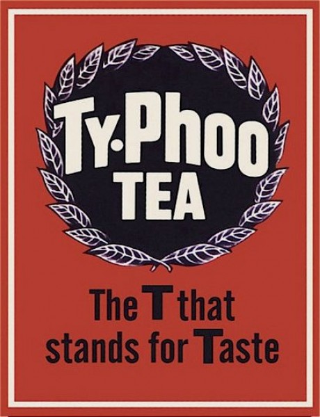 Ty phoo tea the t that stands for taste